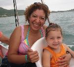 Tia Velia con Miranda on the ferry
